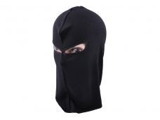 CS Dual Hole Colth Cover Face Mask-Black