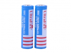 UltraFire BRC 18650 3.7V 3600mAh Rechargeable Li-ion Battery (1 Pair)