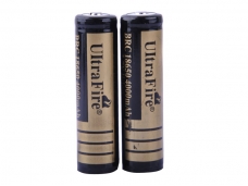 UltraFire BRC 18650 3.7V 4000mAh Rechargeable Li-ion Battery (1 Pair)