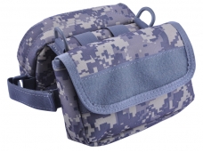 Portable Unisex Outdoor Camo Army Small Handbag - Gray