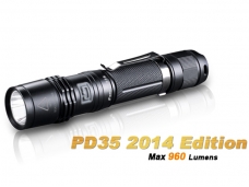 Fenix PD35 CREE XM-L2 (U2) LED 960Lm 6 Mode Waterproof Rescue Search LED Flashlihgt Torch