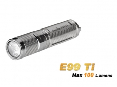 Fenix E99Ti Limited Edition EDC CREE XP-E2 LED 100Lm 3 Mode Titanium4 Alloy LED Flashlight Torch