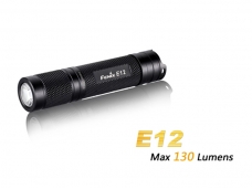Fenix E12 CREE XP-E2 LED 130Lm 3 Mode Waterproof Tail Tap Switch LED Flashlight Torch
