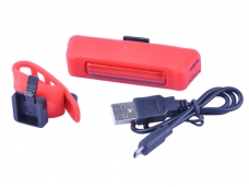 HJ-035 Bicycle Front & Rear Light 150 Lm 6 Mode USB Rechargeable Bike Head Light