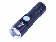Portable Multi-fonction USB Rechargeable LED 240Lm 3 Mode LED Flashlight Torch