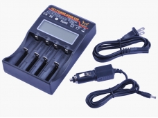 HESENY 4 Slot Digital Displays Intelligent Charging Battery Charger