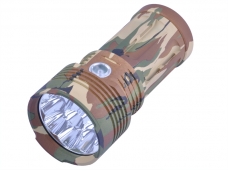 OEM 9x CREE XM-L T6 LED 1200Lm 5 Mode Side Touch Switch LED Strong Light Flashlight Torch