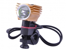CREE T6 LED 920 Lumens 3 Mode Compass LED Bicycle Headlight(Golden)