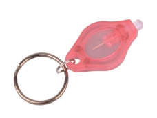 Plastic Red Flash LED Keychain (ZY-R51)