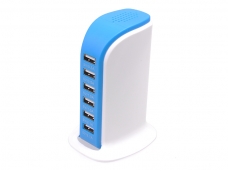 30W 5Ports USB Wall Charger Travel Portable Power Adapter