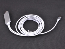 1.8M USB Charger Data Cable Smartphone For iPhone6s 5 5S ipad4 ipadmini