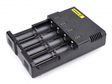 Nitecore i4 US 4 Slot Microcomputer Controlled Intelligent Charger Li-ion/NiMH Battery Charge