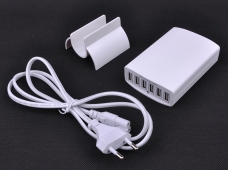 6-Port USB Charger Fast charge high efficiency international Charger