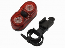 JING YI JY-528 3-Mode 0.5W 2 x Red LED Bicycle Safety Taillights