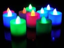 Color Chang Flash Flicker LED Candle Light
