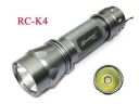 Romisen RC-K4 CREE Q3 LED Flashlight (3*AAA/ 2*CR123A/1*18650)