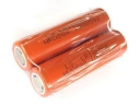 LR18650 3.6V 1800mAh Rechargeable Li-ion Battery 2-Pack