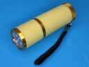 9 LED White light Flashlights (ZY-09Y) With Fluorescence Rubber