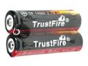 TrustFire TF14500 900mAh 3.7V Protected li-ion Battery 2-Pack