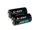 Soshine Li-ion RCR123/16340 700mAh 3.7V Battery (2-Pack+Case)