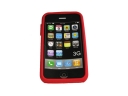 Silicone Case for iPhone(carmine)