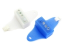 3LED V4 FIETS LAMP SILICONE SET 2DLG