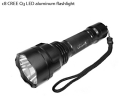 UltraFire C8 CREE Q3 LED 3-mode aluminum Flashlight