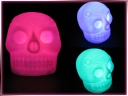 color changing LED skulls