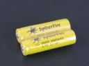 SpiderFire LC18650 2400mAh 3.7V Protected Li-ion Batteries 2-Pack
