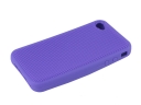 Purple Silicon Protection Shell for iPhone 4G