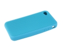 Light Blue Silicon Protection Shell for iPhone 4G