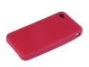 Red Silicon Protection Shell for iPhone 4G