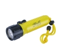 Pop Lite F6 CREE Q3 LED Diving Flash Torch-Yellow