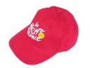 Nylon Sports Hat-Red