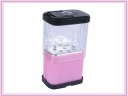 Mini Pink 8 LED Camping Bivouac Lantern Lamp Torch (MH-6789)