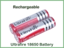 UltraFire BRC 18650 3000mAh 3.7V Protected Li-ion Battery