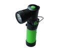 Black & Green Q3 LED CREE Flashlight with Clip