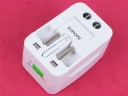 All-in-one 110-250V 10A Travel Universal Adaptor