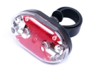 HY-208# 9 Red LED Safety Warning Bicycle Light