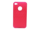 Red Plastic Mobile Phone Case for iPhone (R)