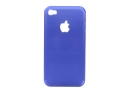 Blue Plastic Mobile Phone Case for iPhone (A)