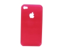 Red Plastic Mobile Phone Case for iPhone (A)