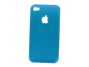 Light Blue Plastic Mobile Phone Case for iPhone (A)