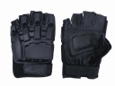 AK Leather & Plastic Gloves for Bicycle - Half