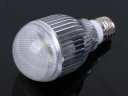 E27 7X1W White LED Energy-saving Lamp