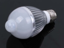 E27 6W White LED Energy-saving Induction Lamp