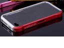Element Aluminum Case for iPhone 4 - Red & Black