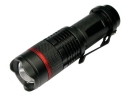 Aluminum CREE Q3 3 Mode Zoom Flashlight Torch