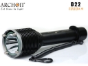 ARCHON D22 CREE XM-LT6 LED 1000 Lumens Diving Flashlight