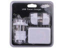 USB Trivel Charger Plug US/AU/UK/EU